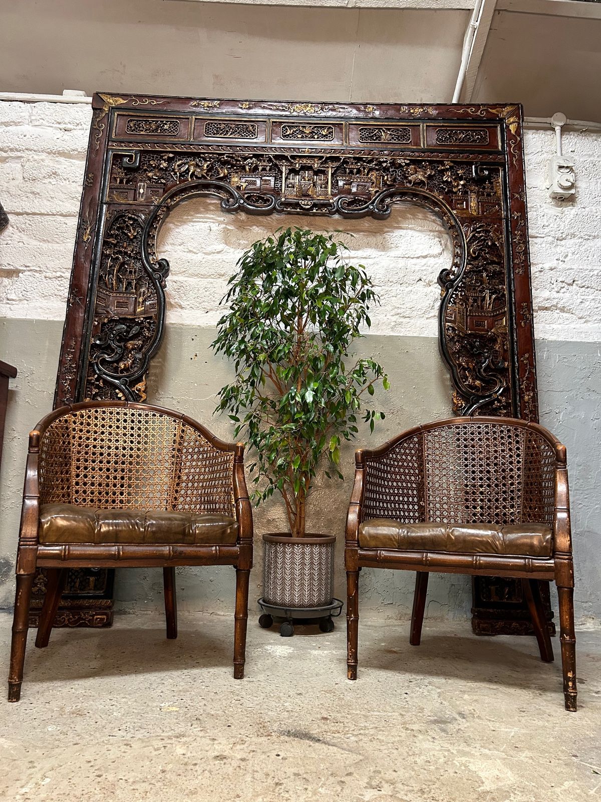 Home Fixtures Antique Chinese Arch Way Oriental Doorway Altar photo