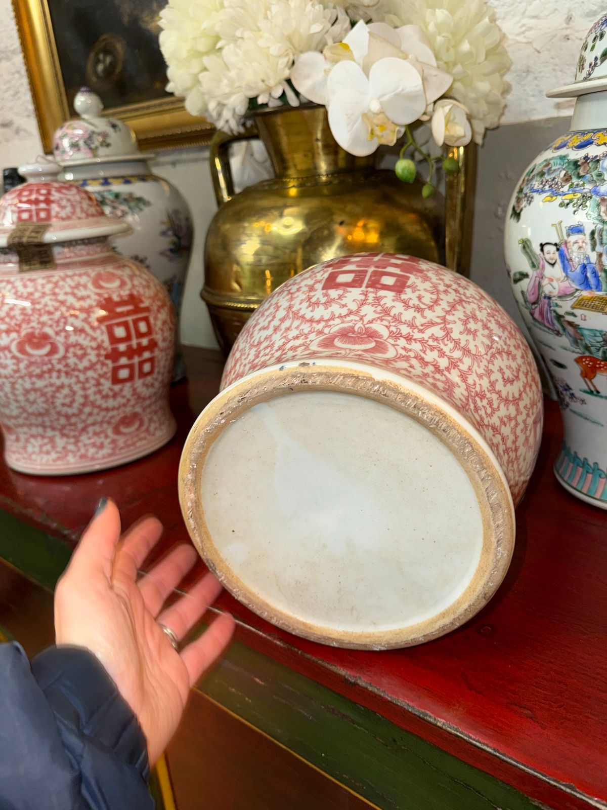 Home Decor Sweet Chinese Tes Vases Ginger Jars Urns Oriental Vase Decor photo