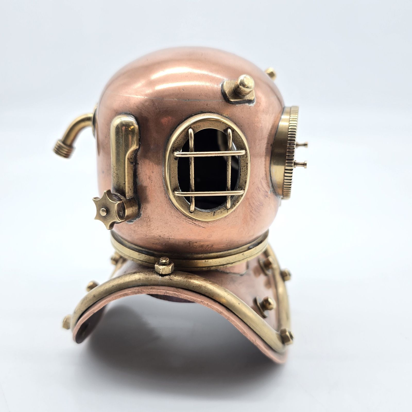 Miniature Copper Divers Helmet In A 19th Century Style. Circa 1930 photo for sale