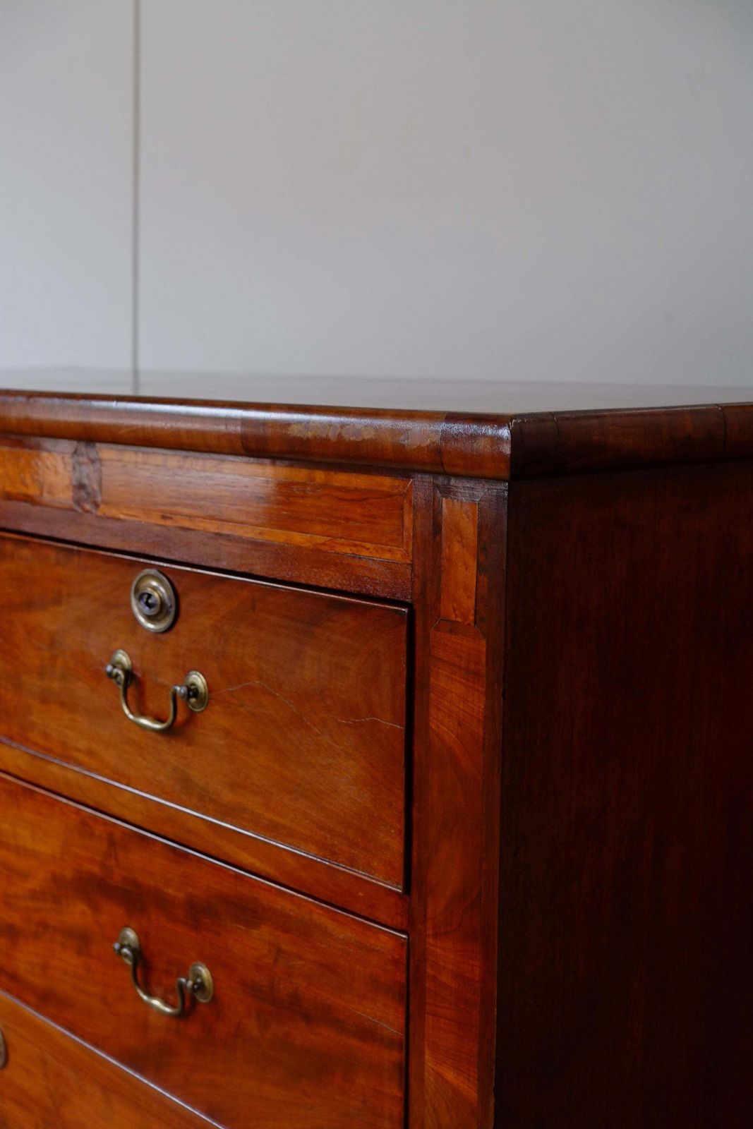photo for sale Very Large English Victorian Mahogany Chest Of Drawers / Credenza