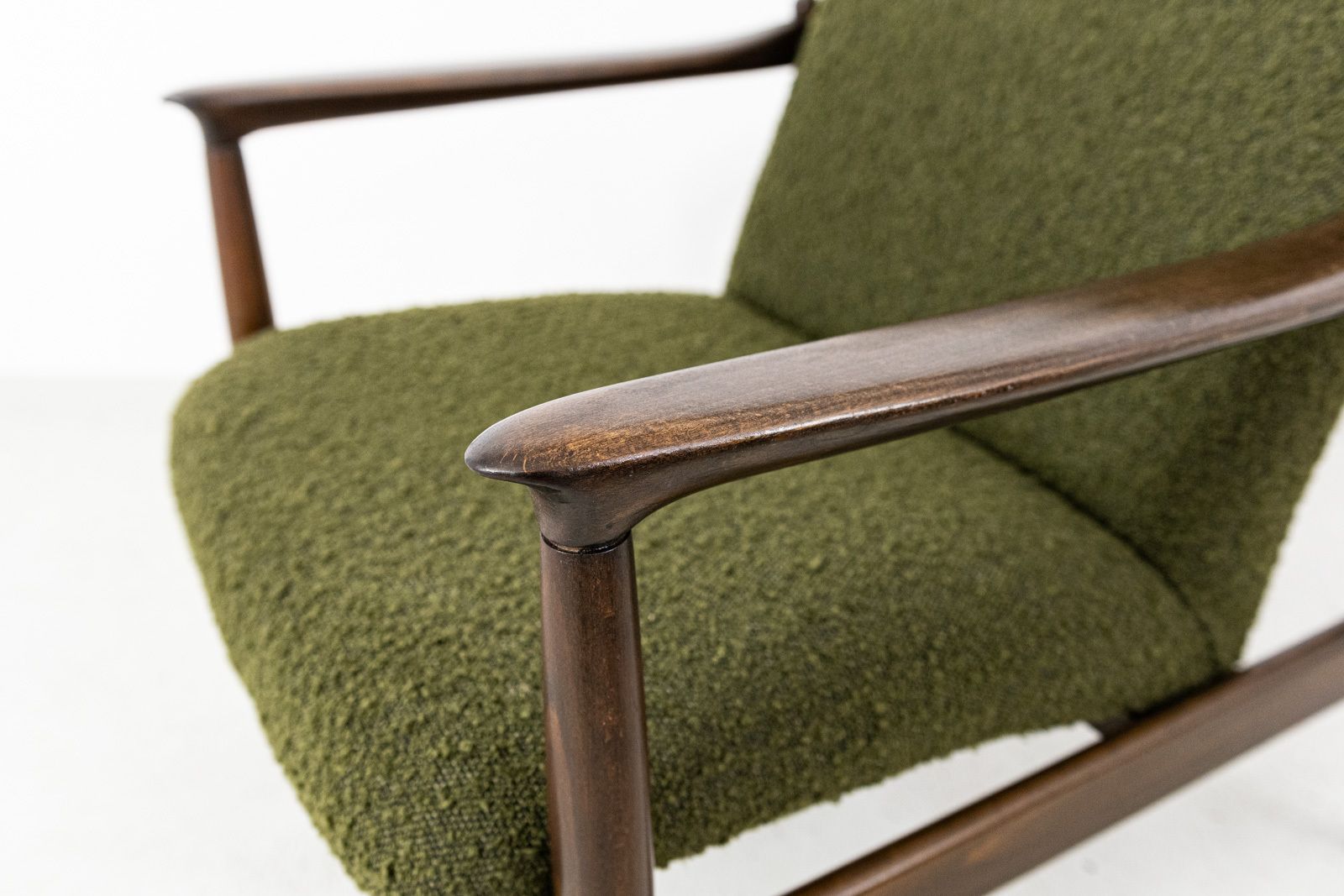 800.0 Mid-Century Modern Fauteuil van Edmund Homa, GFM, Polen, jaren 1960 photo