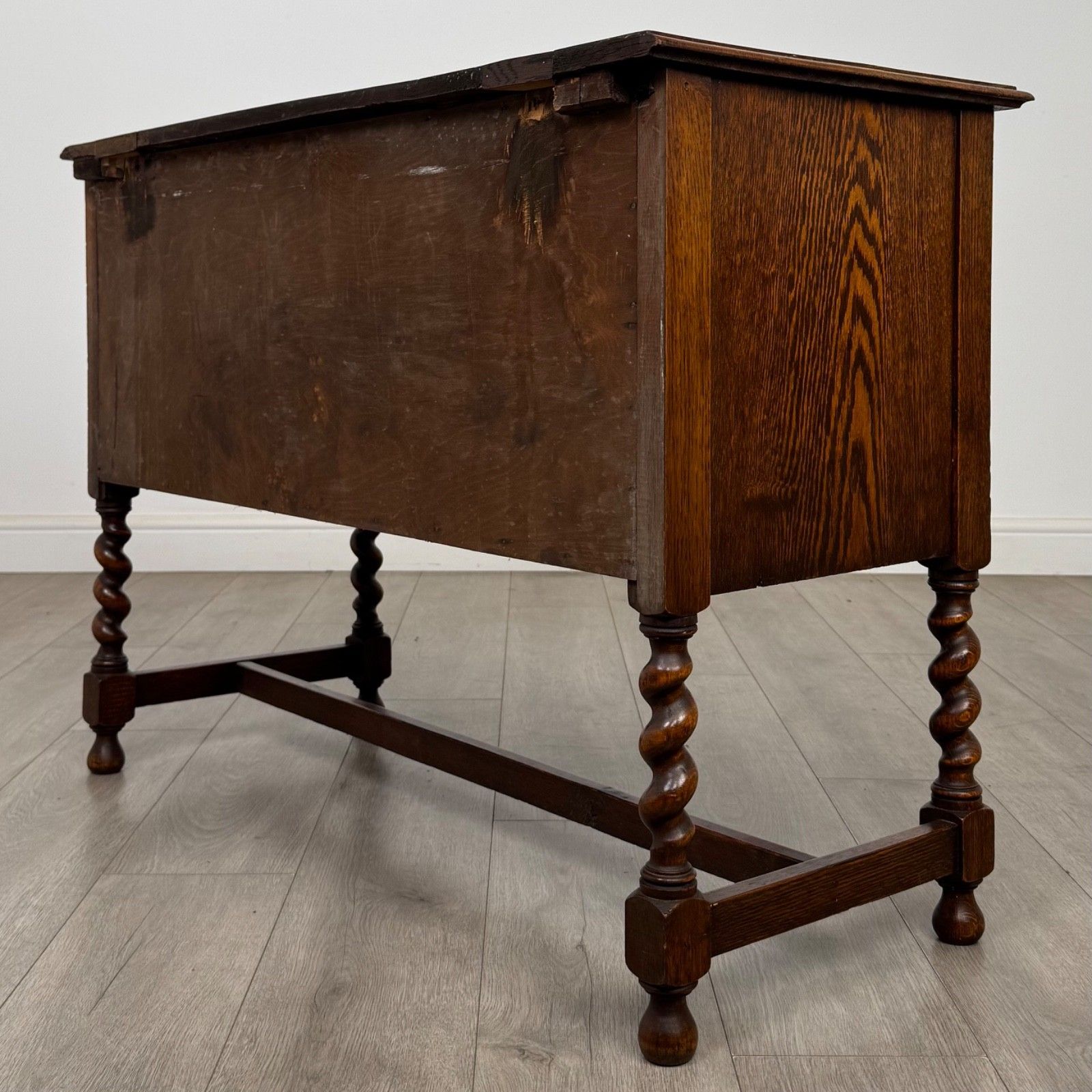 Antique 20th Century Jacobean Style Chest Of Drawers In Oak ( Af 5776 ) photo vinterior
