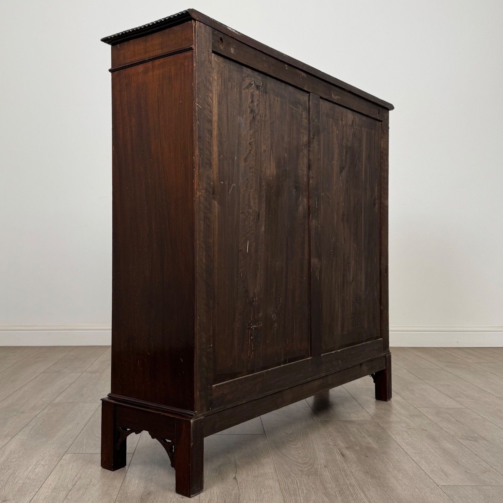 Antique 20th Century Edwardian Mahogany Display Cabinet ( Af 5763 ) photo 495.0