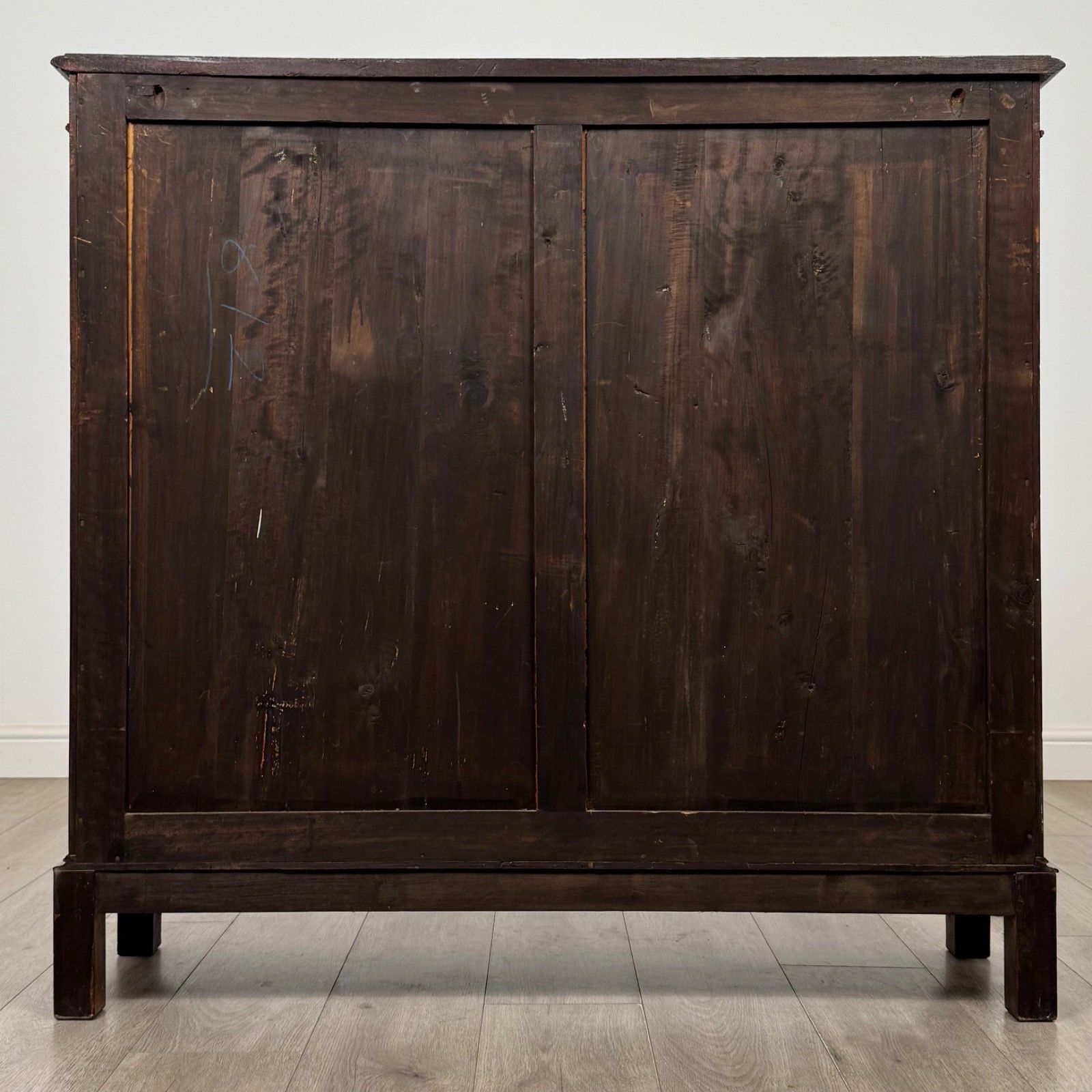 Antique 20th Century Edwardian Mahogany Display Cabinet ( Af 5763 ) photo vinterior