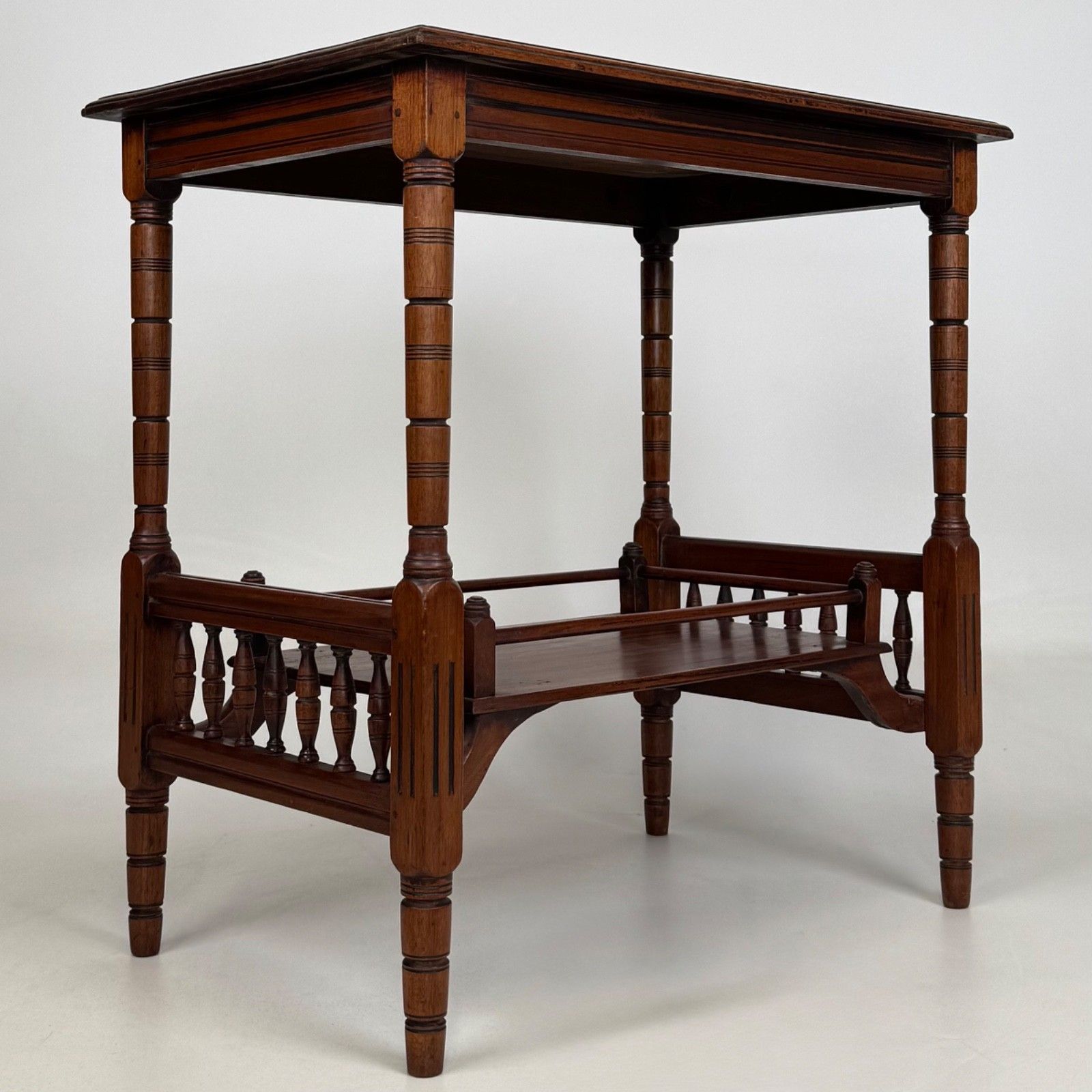 Antique 20th Century Edwardian Side Table In Mahogany ( Af 5787 ) photo Furniture