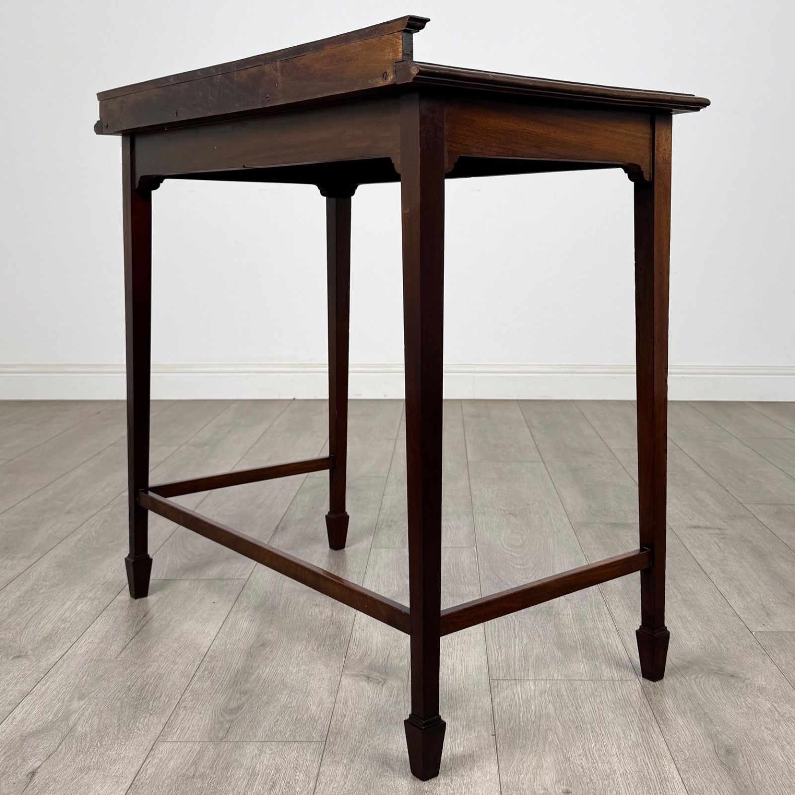Antique 20th Century Edwardian Writing Table In Mahogany ( Af 5737 ) photo vinterior
