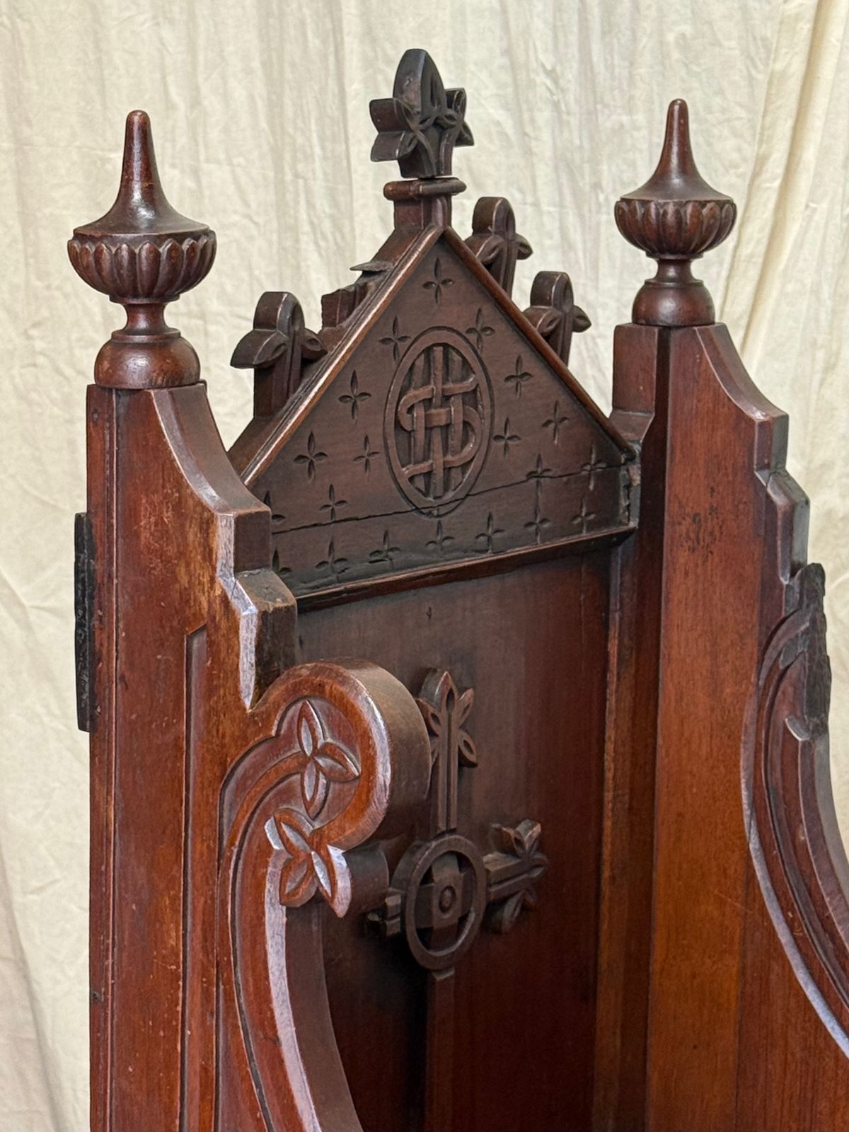 Alton Abbey Confession Chair Bishops Chair Gothic Church Chair