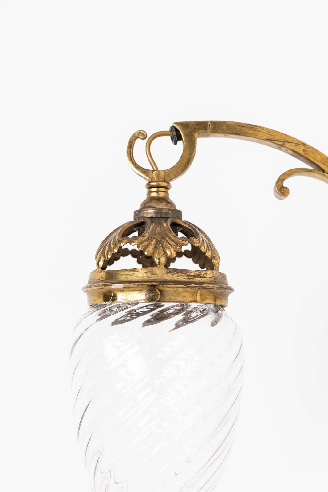 Pair Of Art Nouveau Gec Brass Wall Lamps photo 1194.0