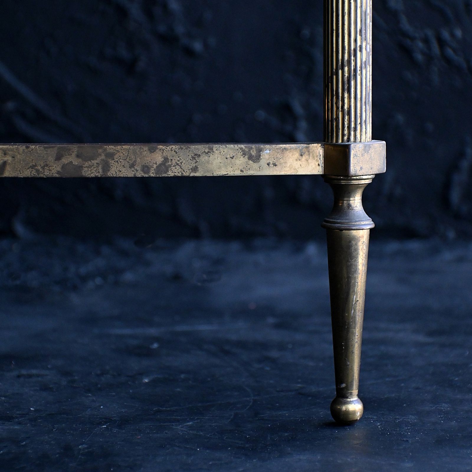 Early 20th Century Masion Ramsay Marble & Brass Coffee Table photo buy