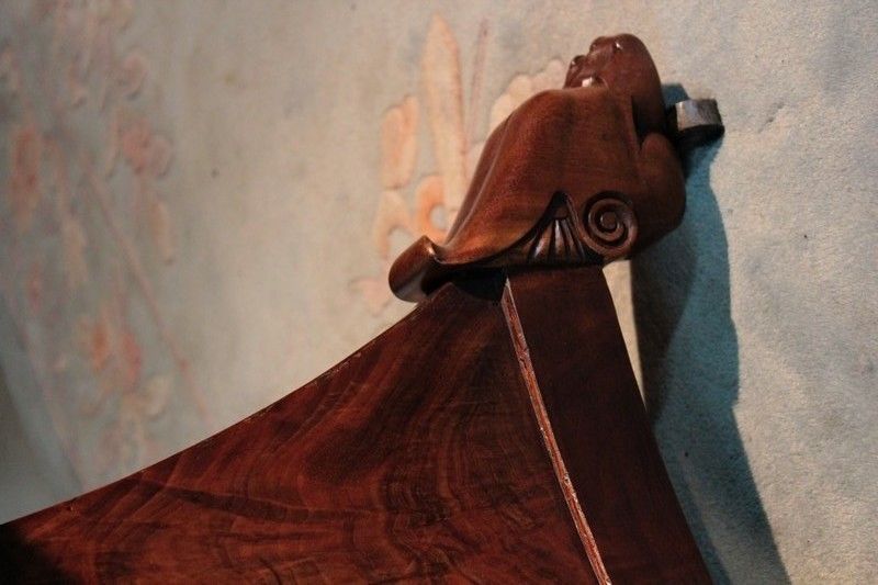 Restoration Pedestal Mahogany 19th photo buy