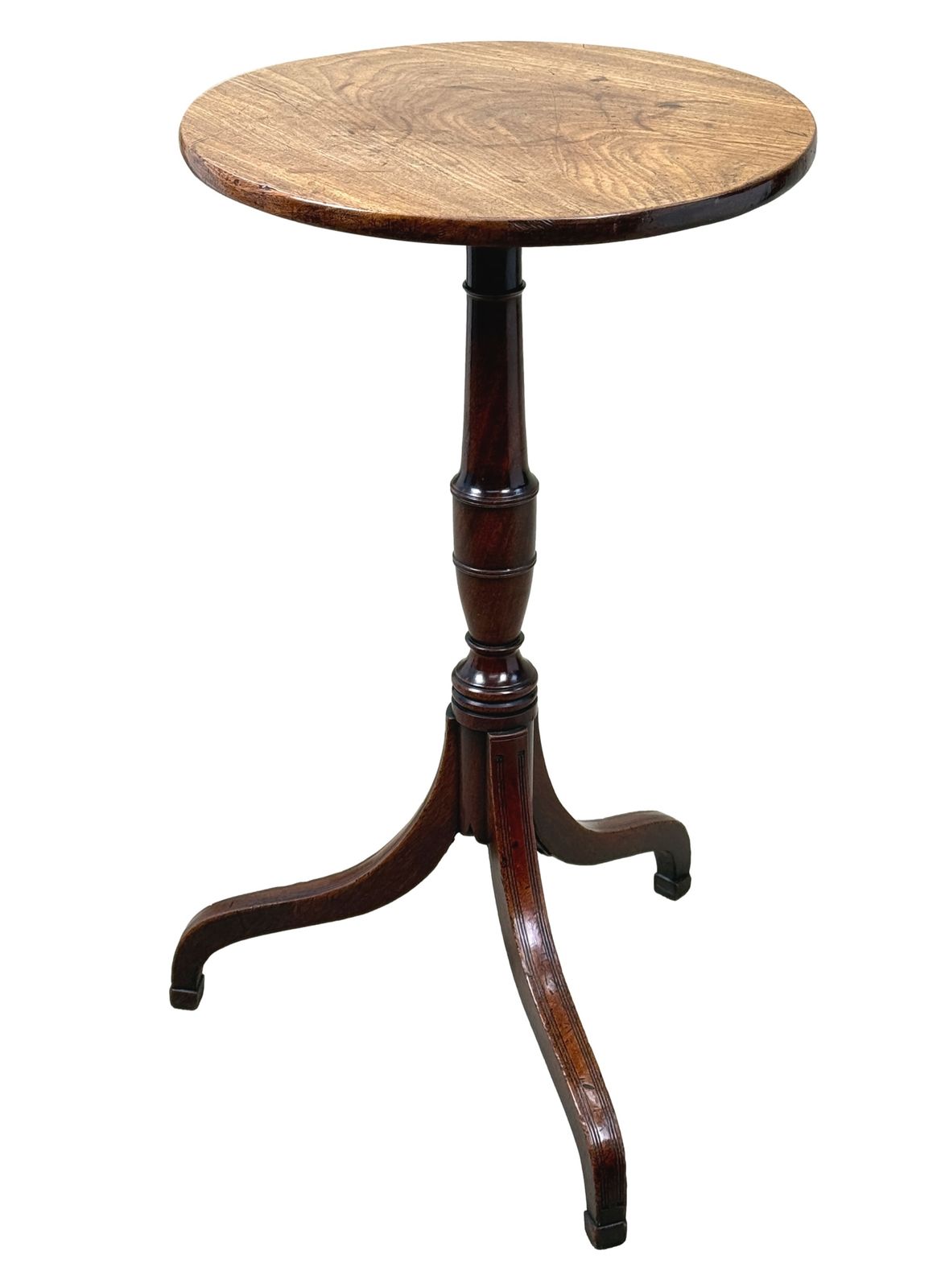 Table à vin circulaire georgienne en acajou, XVIIIe siècle (Angleterre, vers 1780) photo Mobilier