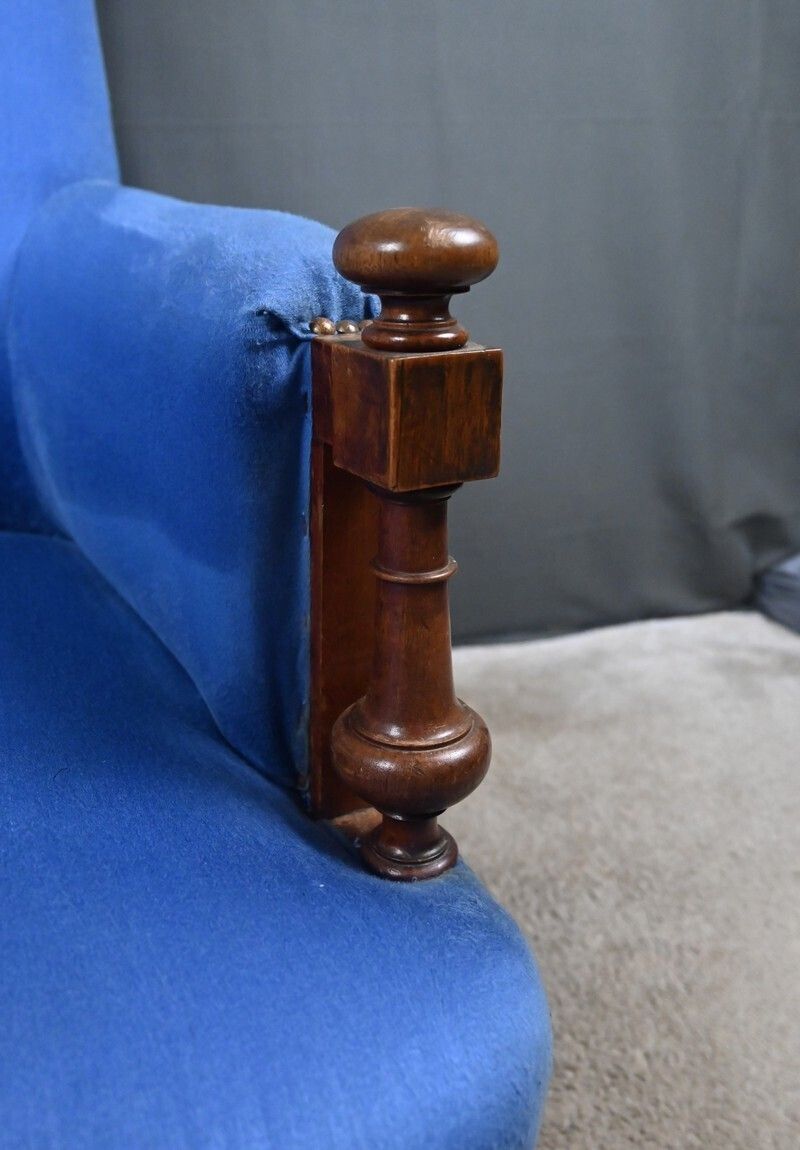 Walnut Bergère Armchair – Early 20th Century photo buy