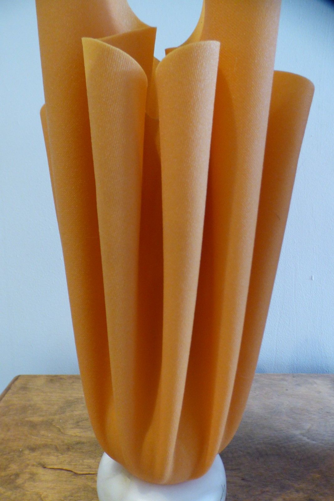 Georgia Jacob Ophelie French Vintage Handkerchief Flame Lamps  X 2 Available Vgc photo vintage
