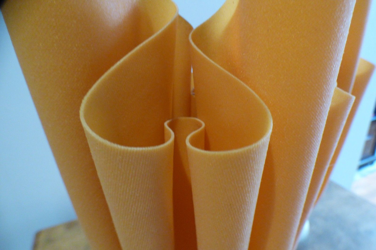 photo vintage Georgia Jacob Ophelie French Vintage Handkerchief Flame Lamps  X 2 Available Vgc
