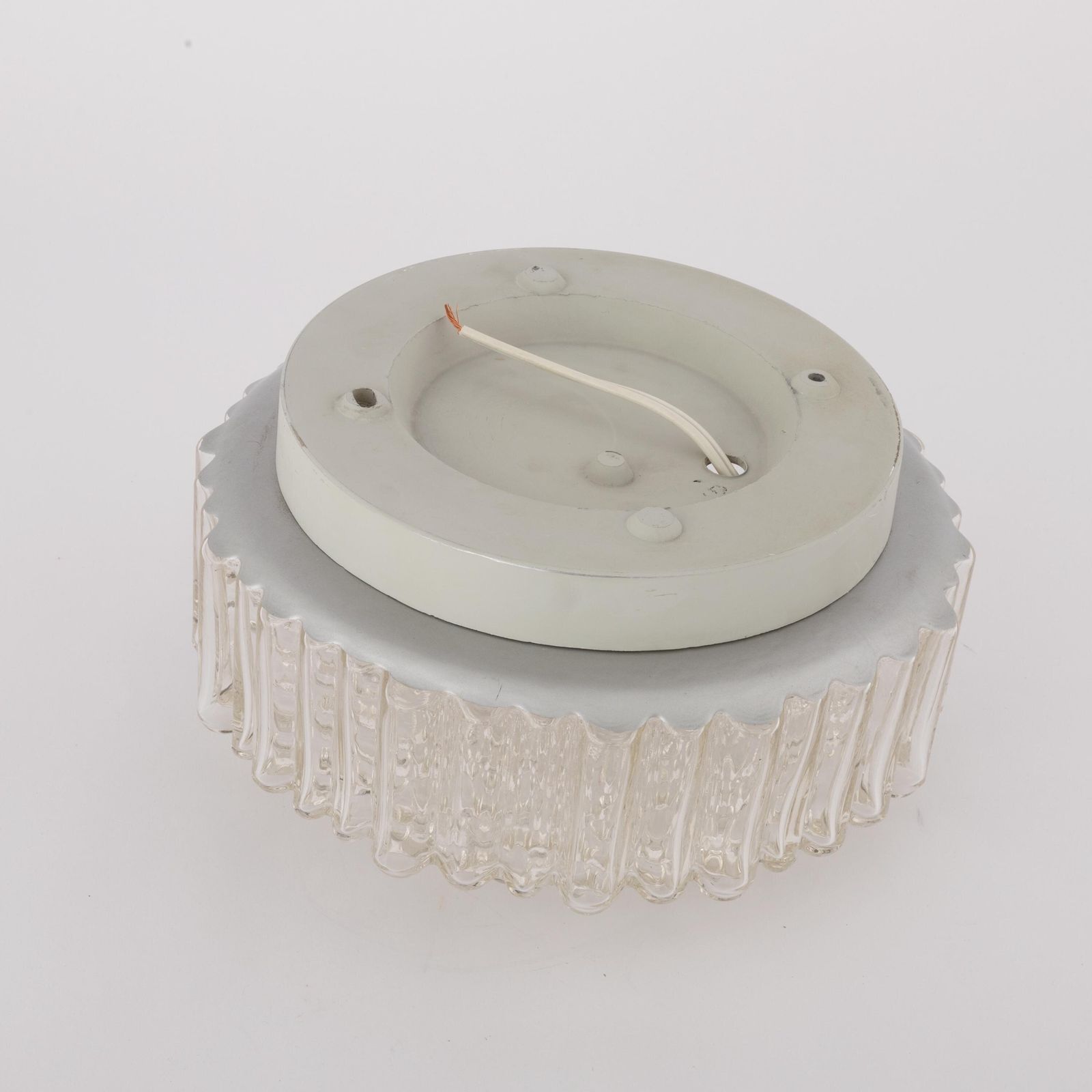 Staff Leuchten Bubble Glass Flush Mount | Mid Century Modern Ceiling Light Vintage | Atomic Age | Lamp Helena Tynell | Retro 1960s Germany photo vintage