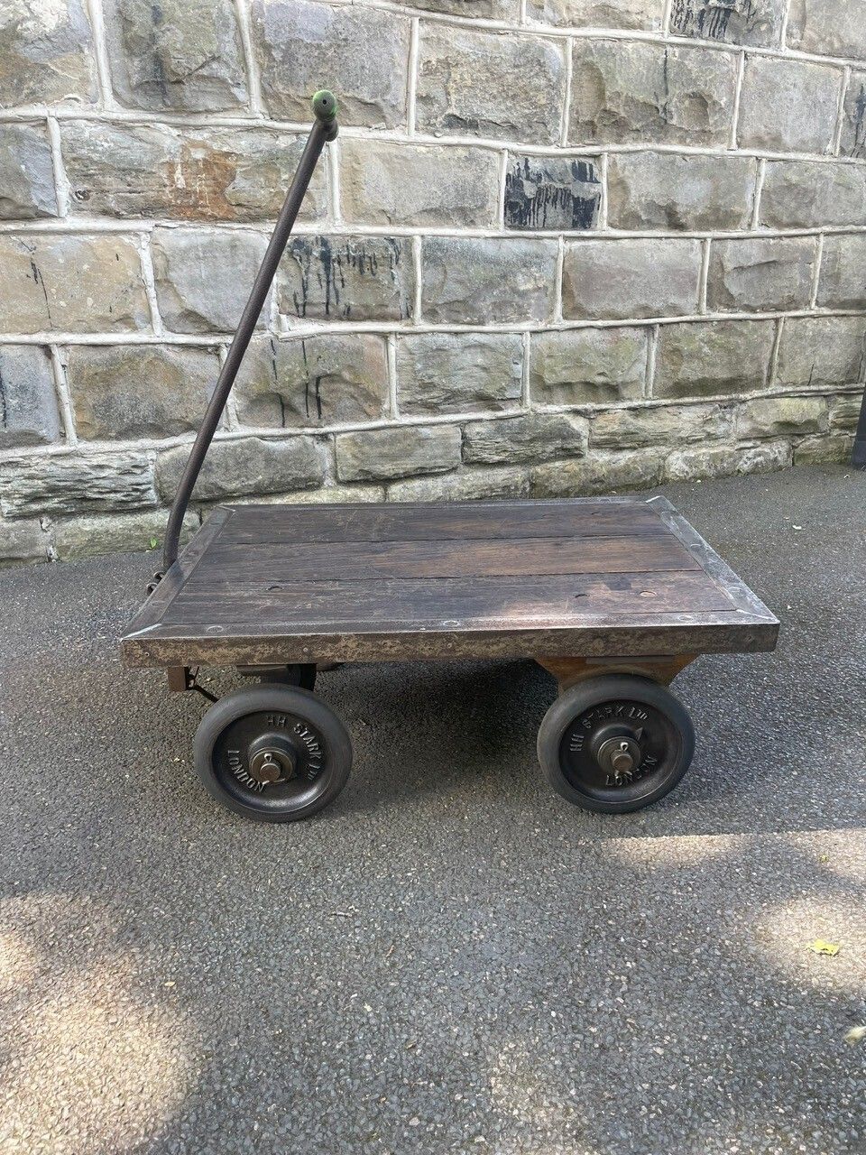 Antique Bullion Cart By H H Stark Ltd London photo vintage
