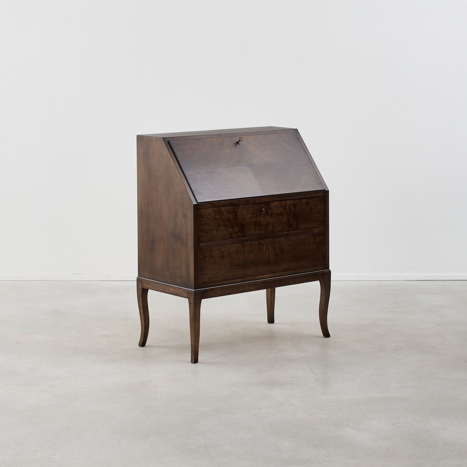 Art Deco Bureau In Painted Birch Sweden, 1930s