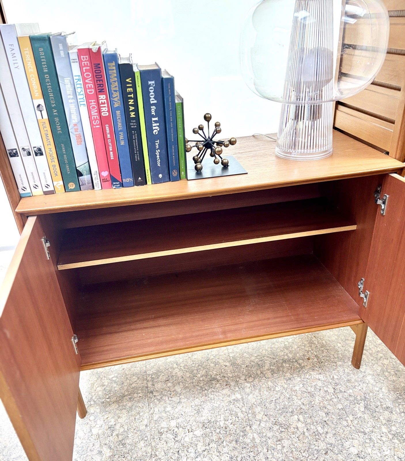 photo vinterior Mid Century Modular Ladderax Shelving Unit/Storage/Bookshelf/Desk Vintage Retro