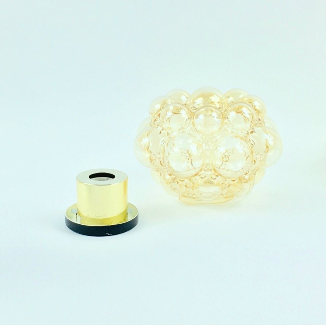 1 Of 3 Mid Century Bubble Glass Ceiling Lights By Helena Tynell For Limburg, Germany, 1970s photo vintage