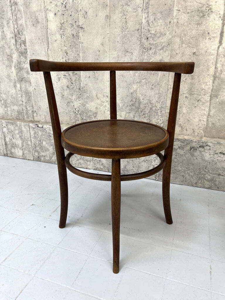 Individual Wishbone Style Bentwood Bistro Chair. photo for sale