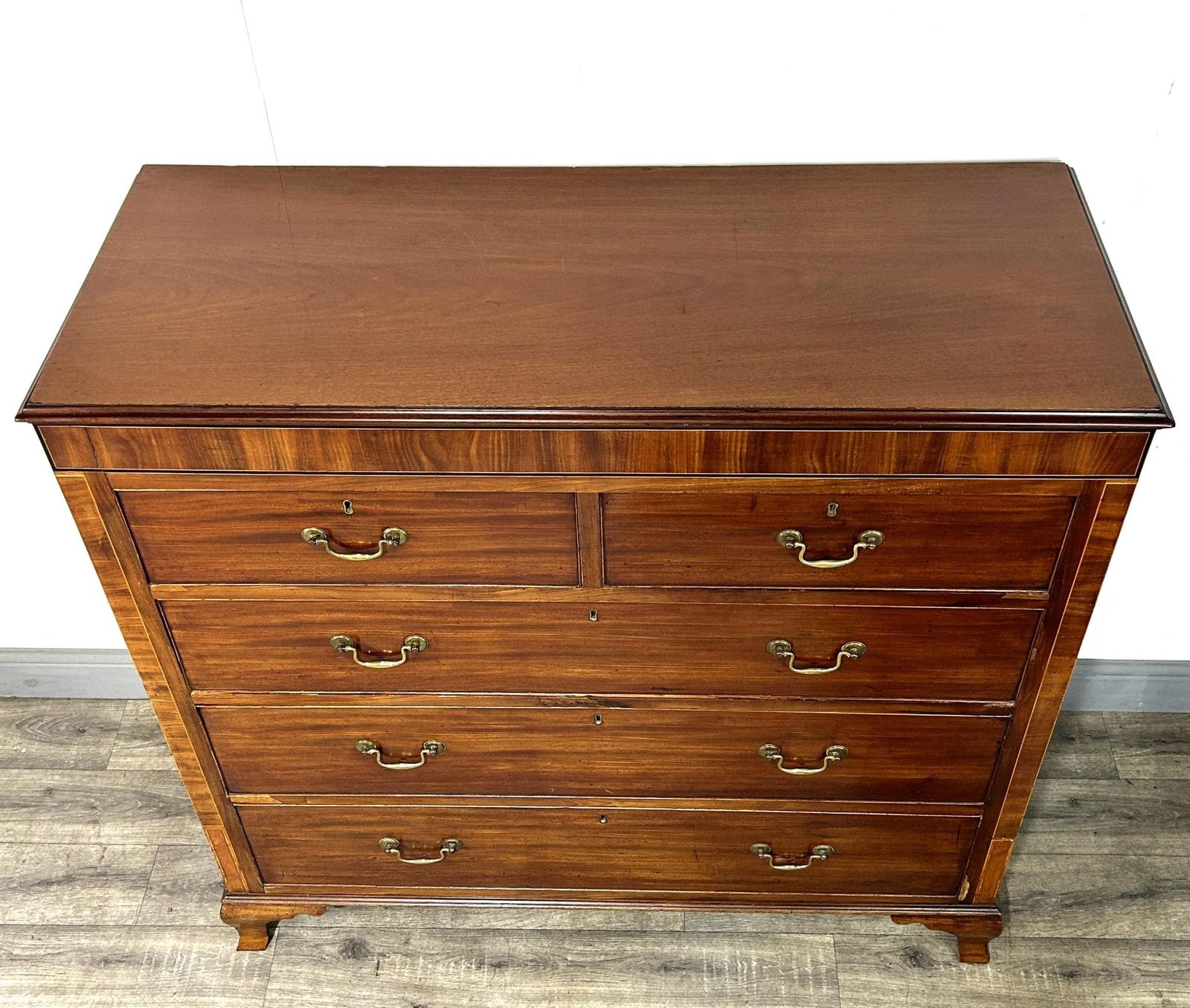 Huge Antique Georgian Mahogany Chest Of Drawers C1800. photo Furniture