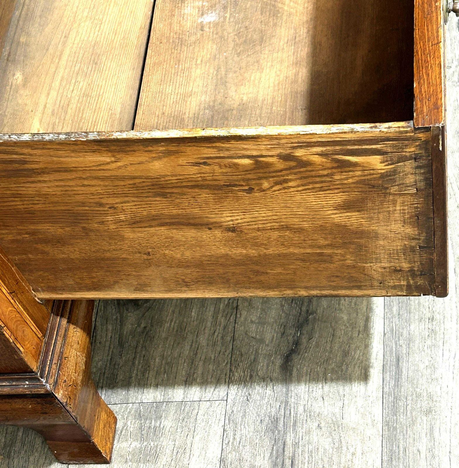 Huge Antique Georgian Mahogany Chest Of Drawers C1800. photo vintage