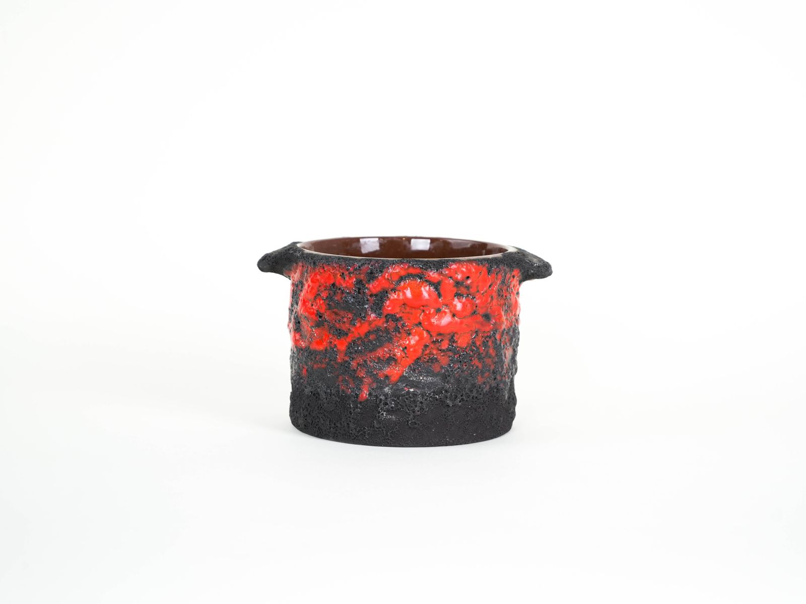 Keramische vaas, Fat Lava, Duits design, jaren 1960, Made In Germany photo furniture