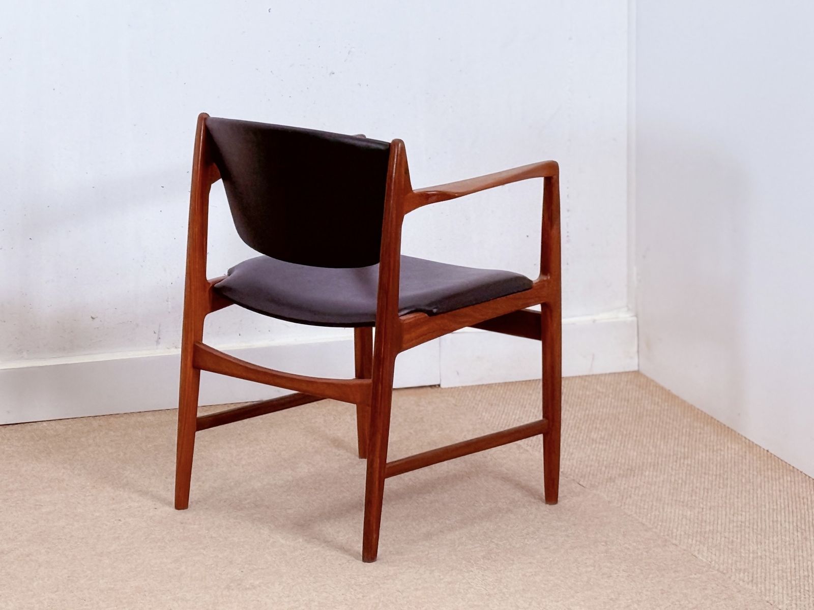 Set Of Four Danish Mid Century Teak Dining Chairs By Kofod Larsen For G Plan photo buy