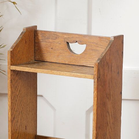 Bespoke Early 20th Century Honey Oak Bookcase photo for sale