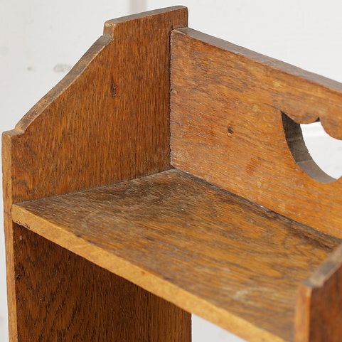 Bespoke Early 20th Century Honey Oak Bookcase photo Furniture