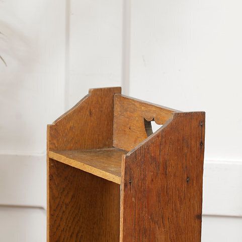 Bespoke Early 20th Century Honey Oak Bookcase photo 125.0