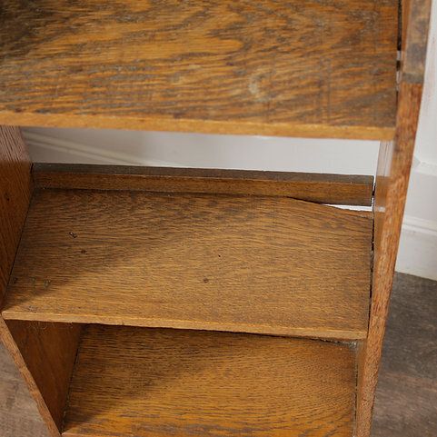 photo vinterior Bespoke Early 20th Century Honey Oak Bookcase