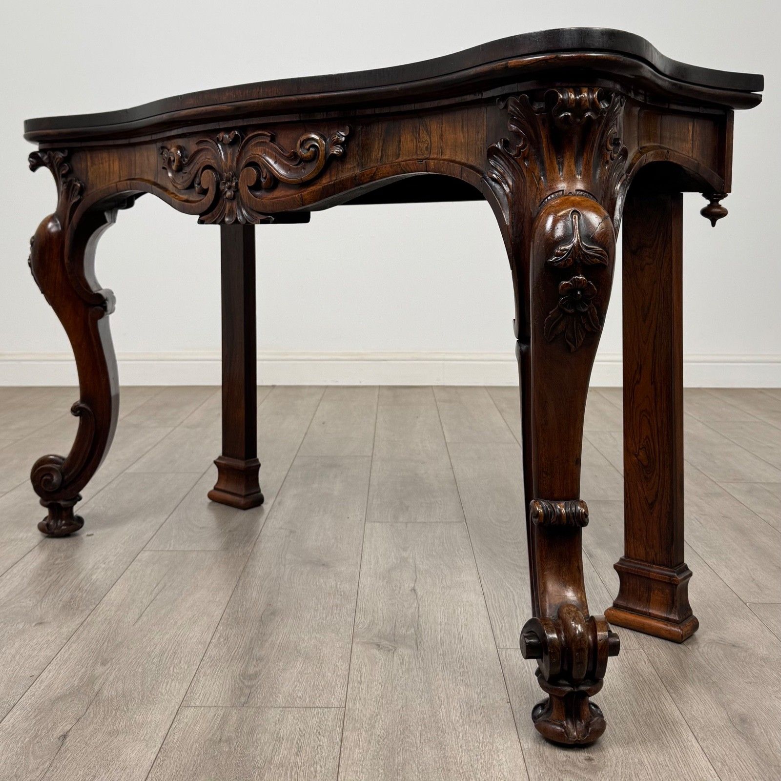 Antique 19th Century Victorian Side Table In Rosewood ( Af 5773 ) photo furniture