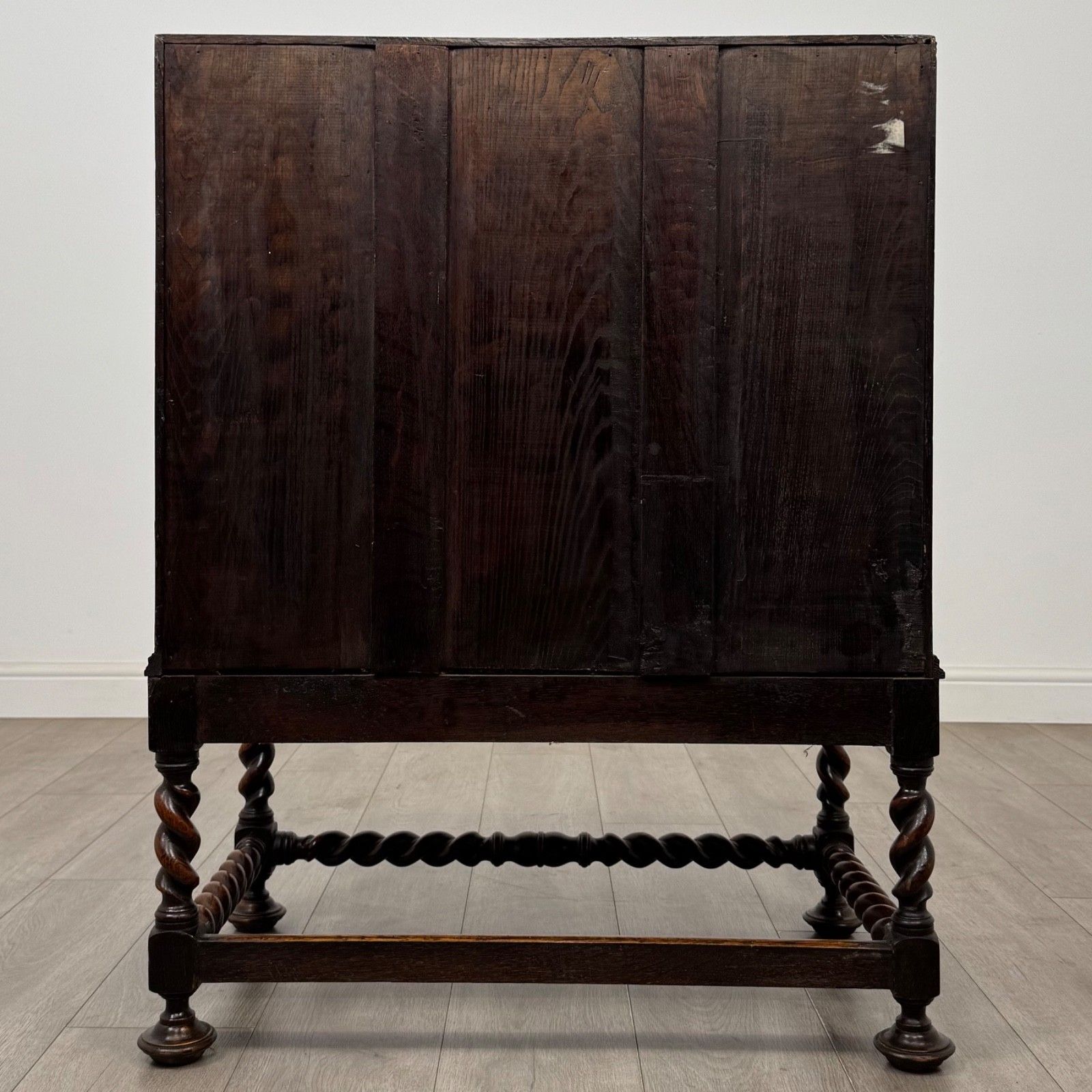 Antique 20th Century Jacobean Style Bureau In Oak ( Af 5772 ) photo vinterior