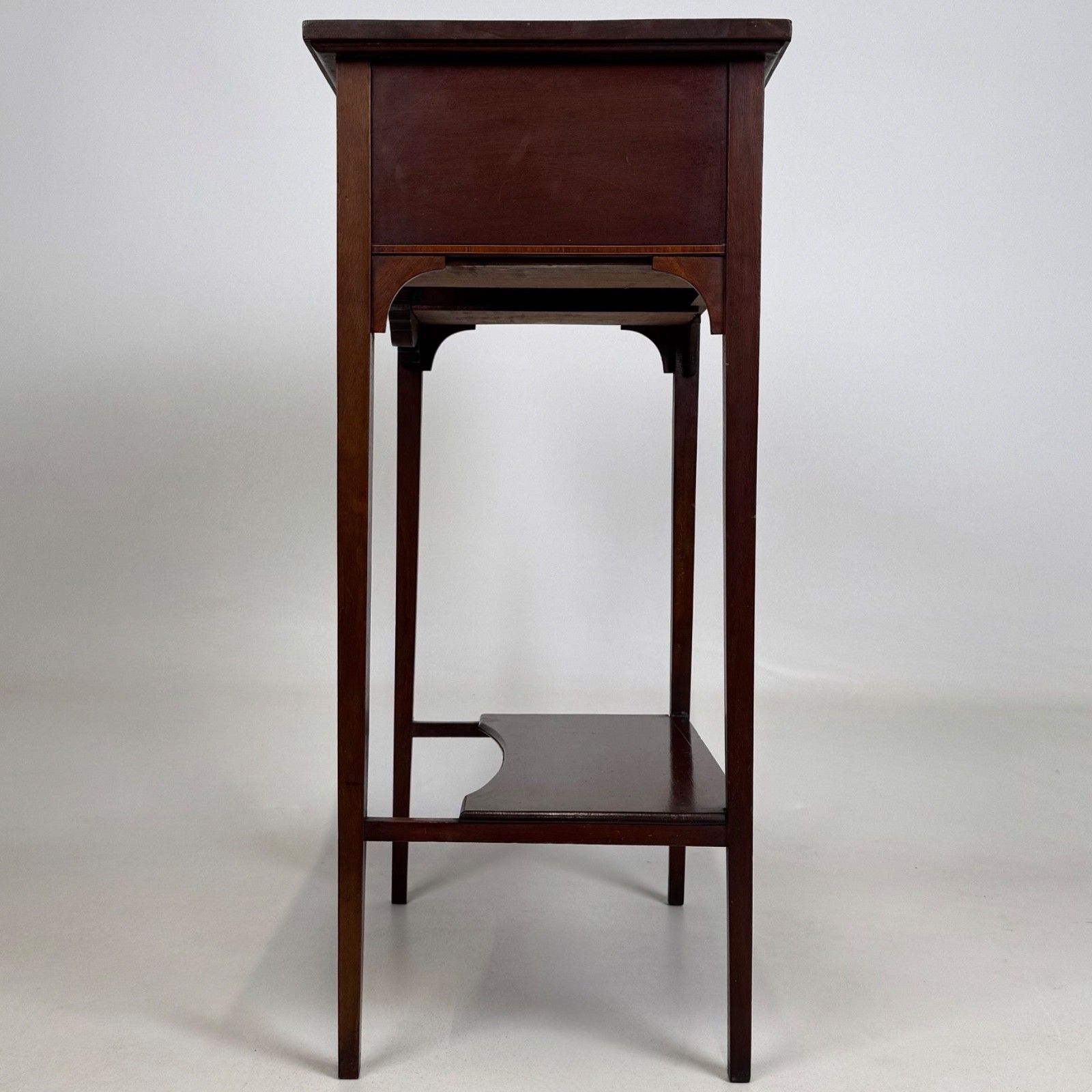 Antique 20th Century Edwardian Side Table In Mahogany ( Af 5789 ) photo for sale