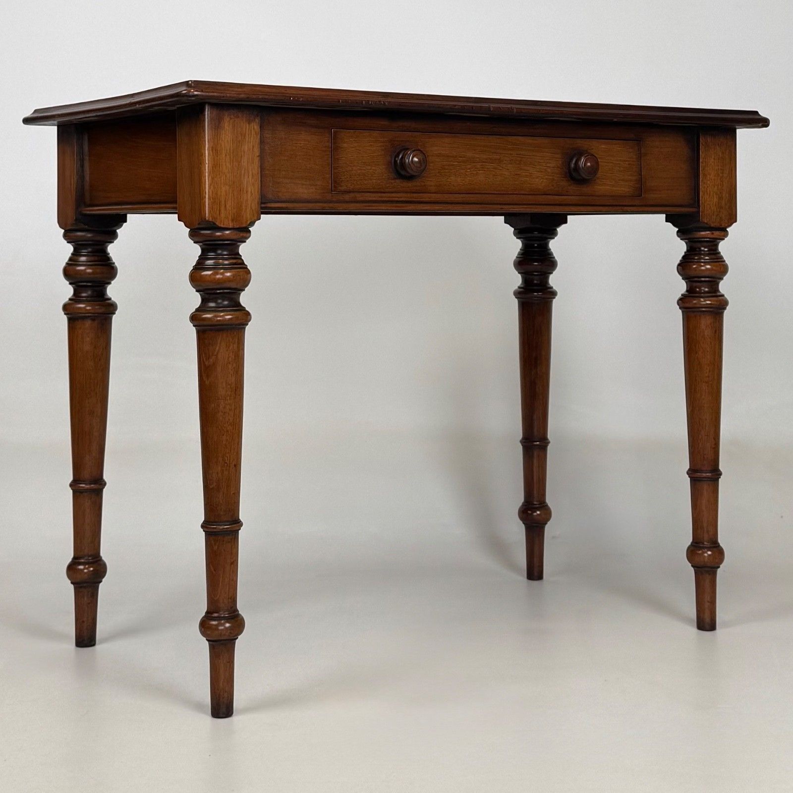 Antique 19th Century Victorian Side Table In Mahogany ( Af 5783 ) photo vintage