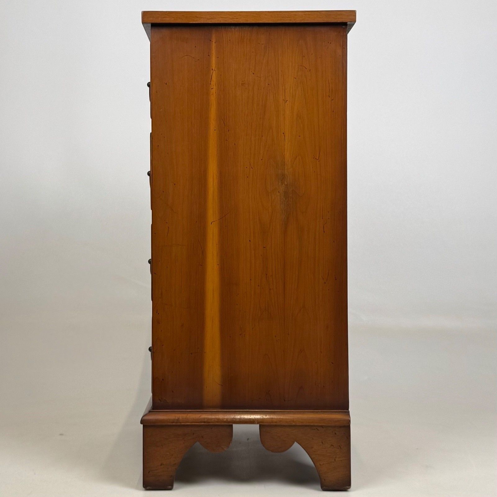 Antique 20th Century Small Chest Of Drawers In Yew Wood ( Af 5712 ) photo for sale