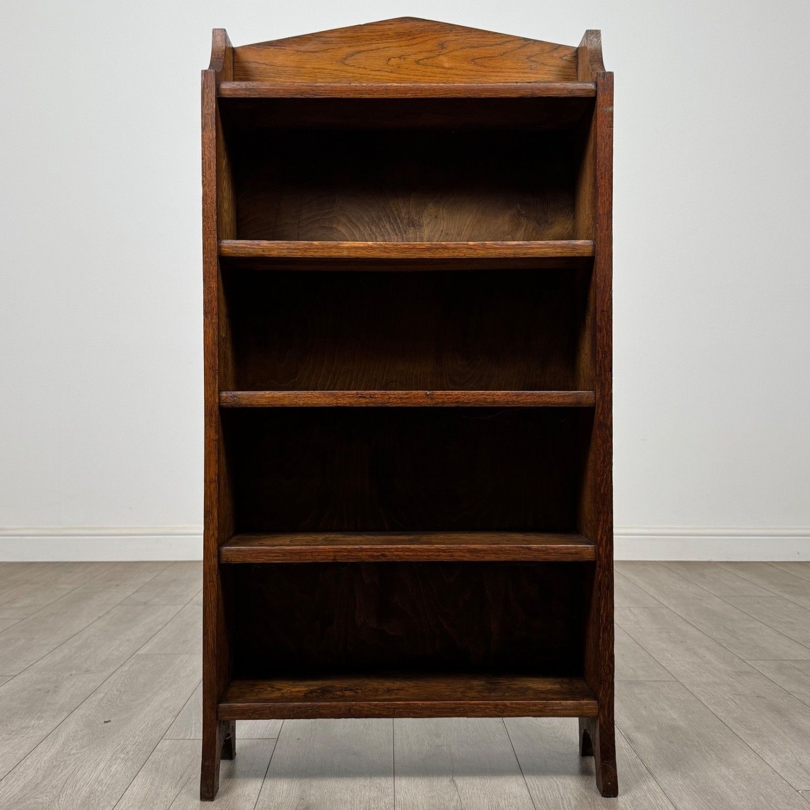 Antique 20th Century Edwardian Open Bookcase In Oak ( Af 5782 ) photo furniture