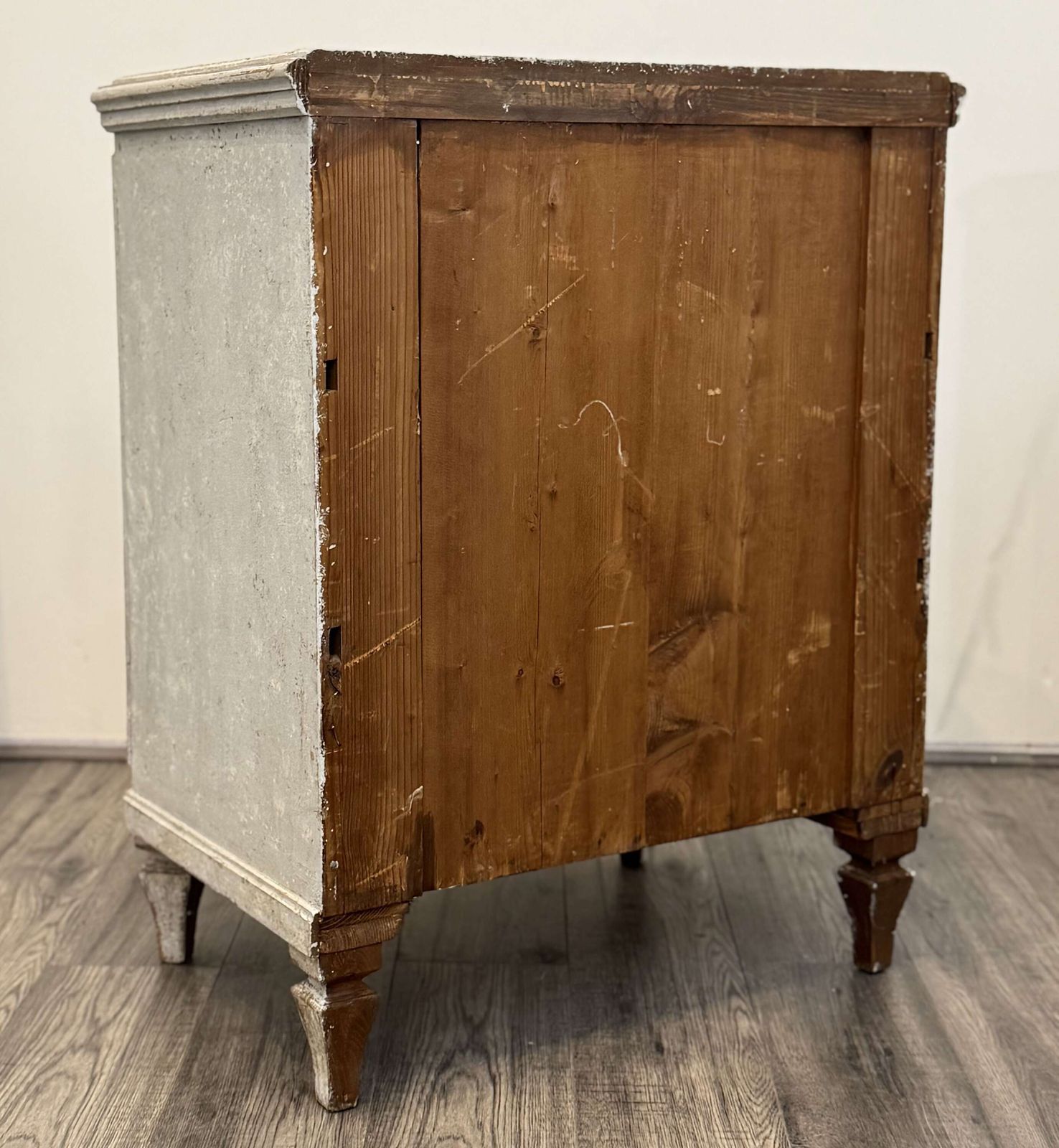 Pair Of 19th Century Swedish Commodes photo vintage