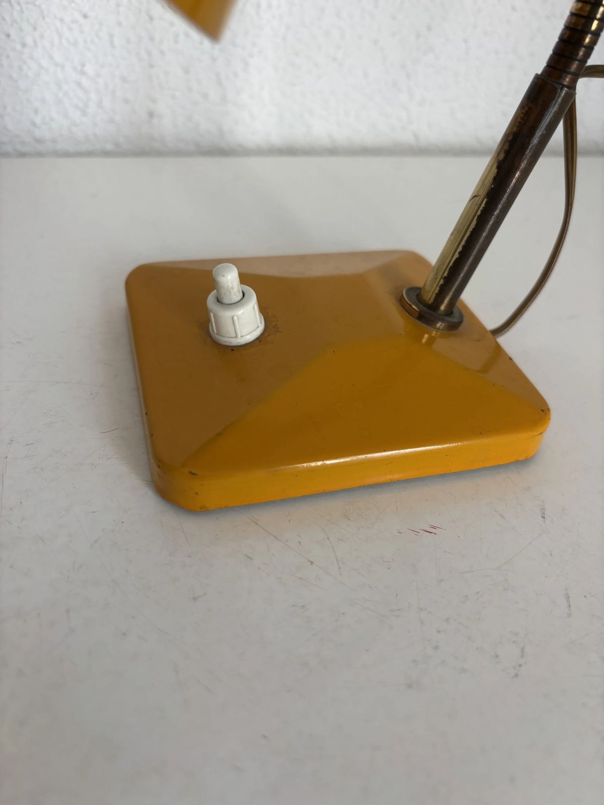 Vintage 1950s Bedside Lamp, Child's Desk Lamp, Gumdrop Style   21 Cm photo for sale