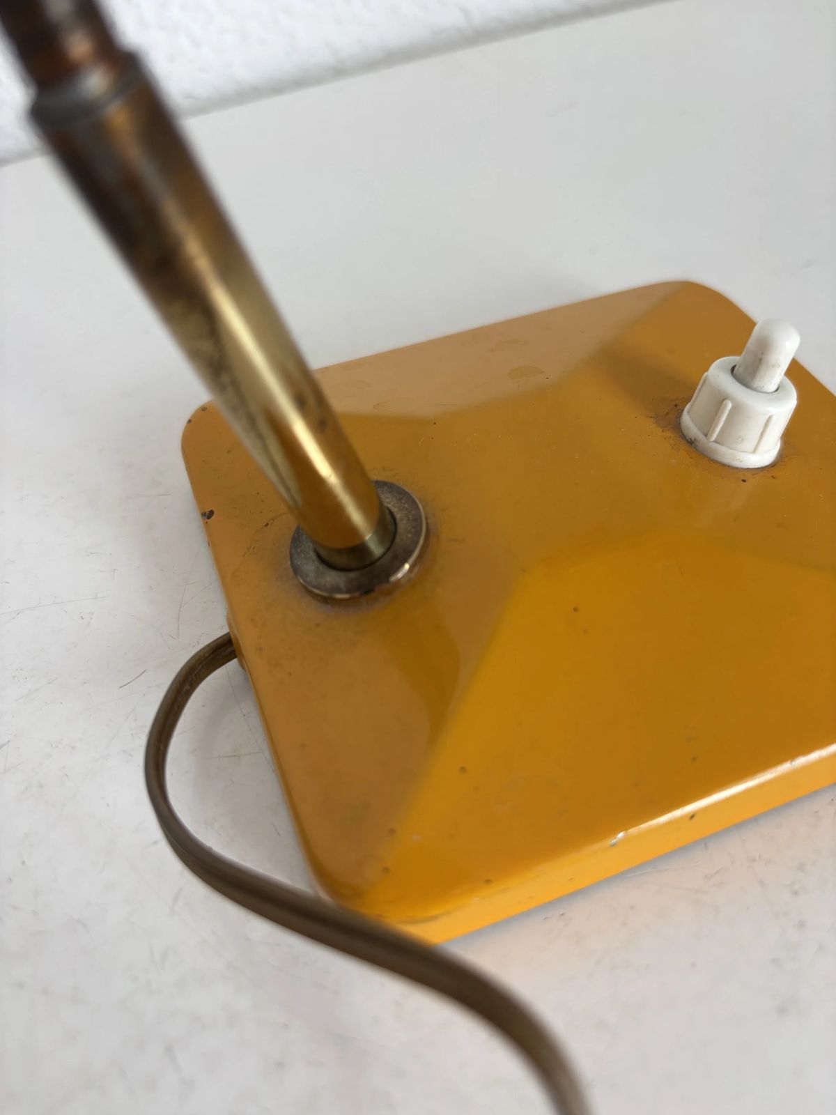 photo for sale Vintage 1950s Bedside Lamp, Child's Desk Lamp, Gumdrop Style   21 Cm