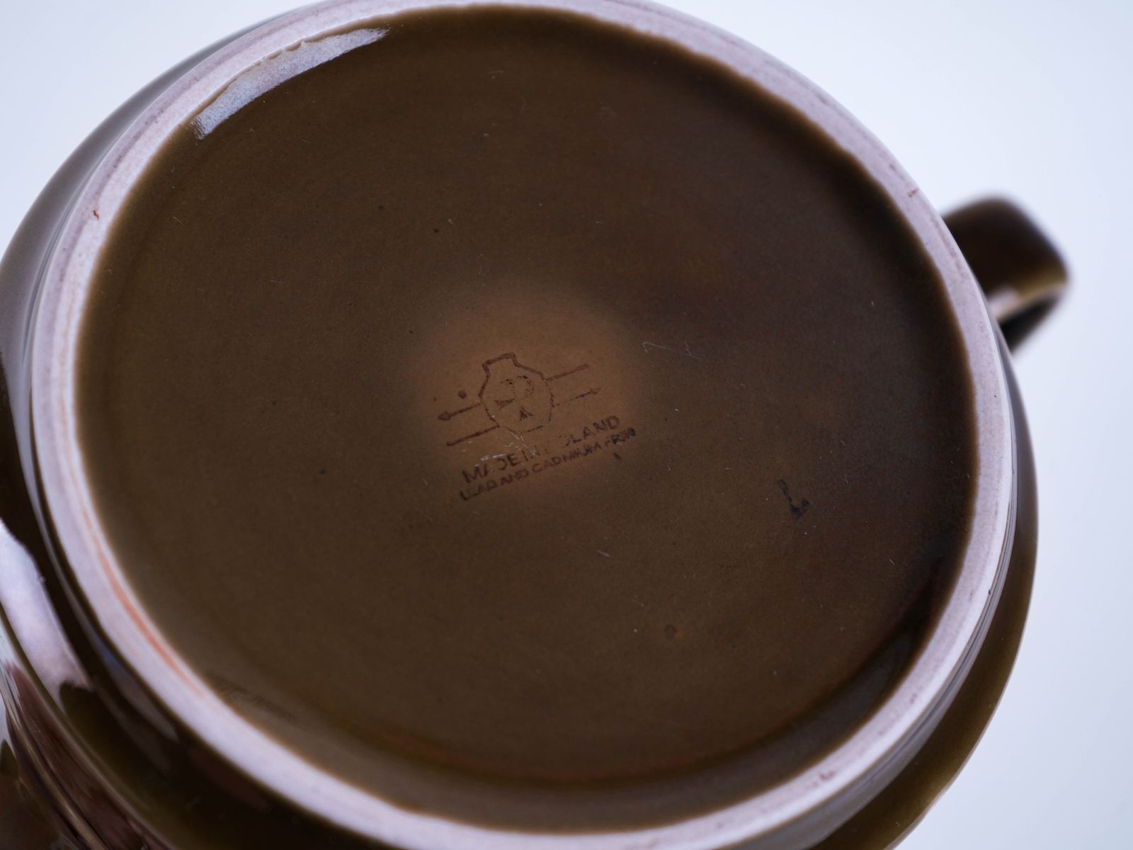 Keramische theepot, Pools design, jaren 1980, Made In Poland photo vintage