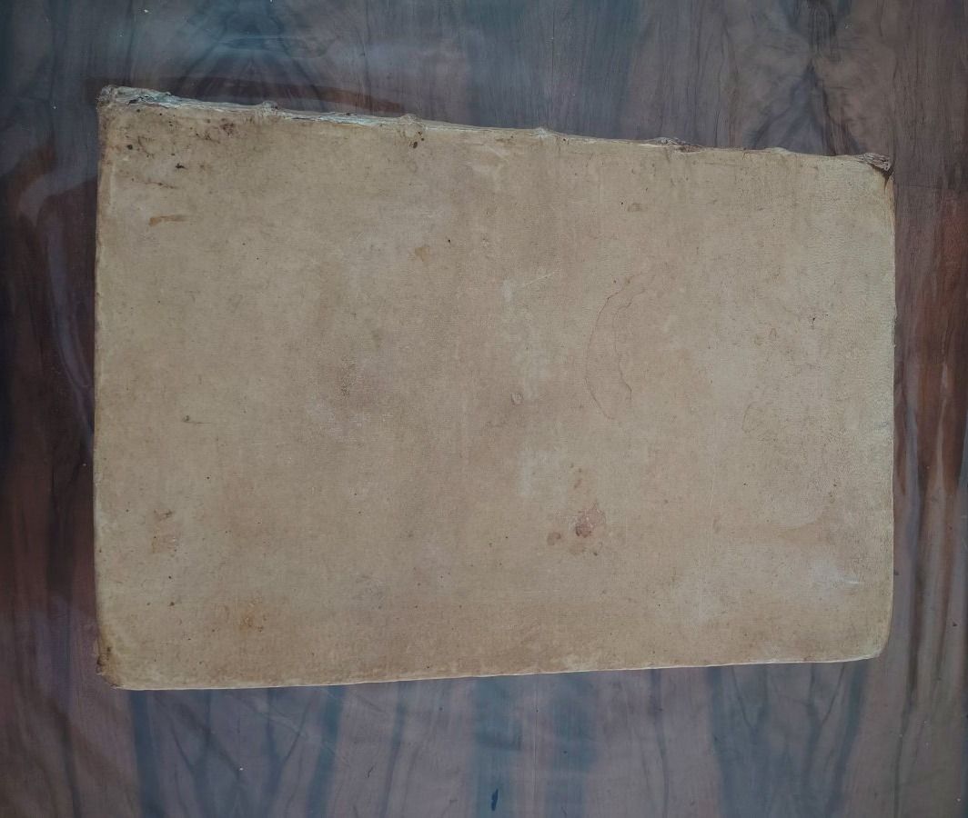 Large Old Book   Decretum Divi Gratiani, 1560 Hugues De La Porte  Lyon photo vinterior