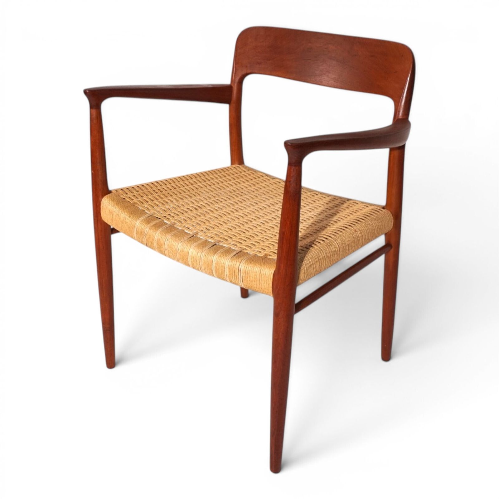 1050.0 Møller Model 56 teakhouten stoel van Niels Otto Møller voor J.L. Møllers, 1956 photo