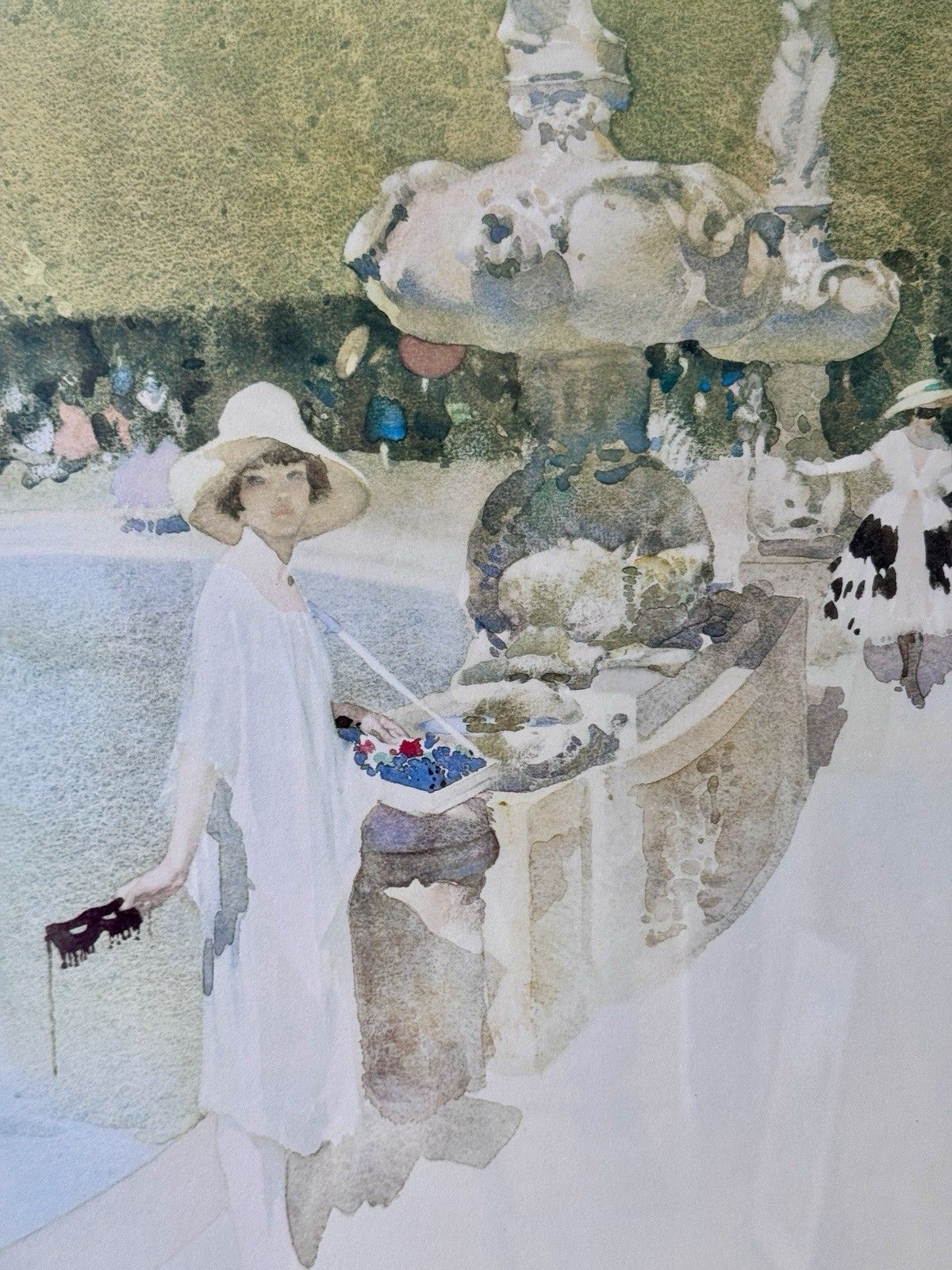 Sir William Russell Flint "A Florentine Masquerade" Limited Edition Print 76/750 photo Art