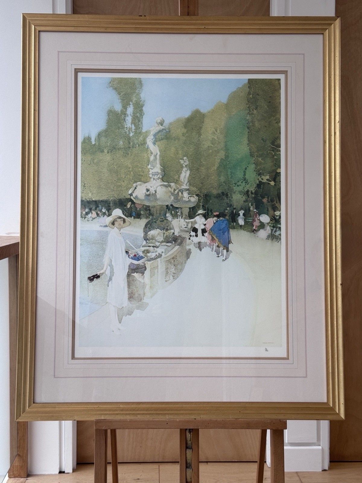 photo for sale Sir William Russell Flint "A Florentine Masquerade" Limited Edition Print 76/750