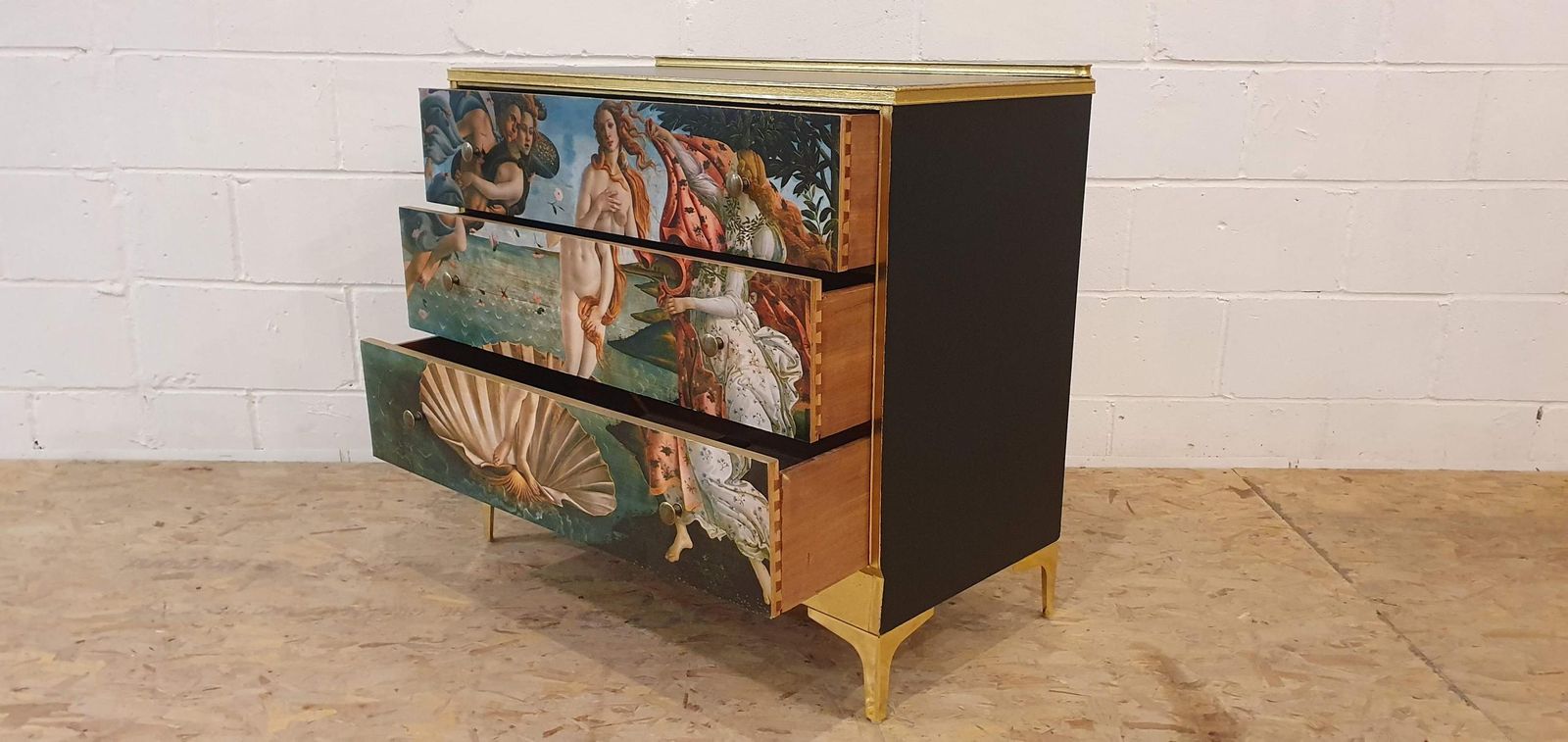 Upcycled Mid Century Chest Of Drawers photo 395.0