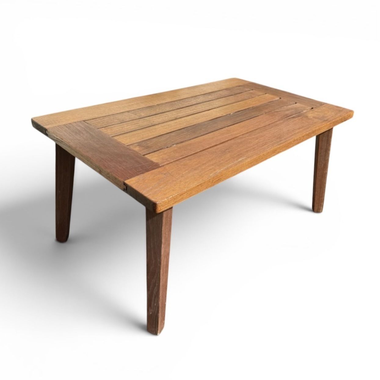 Midcentury Burma Teak Occasional Table   Indoor Or Outdoor