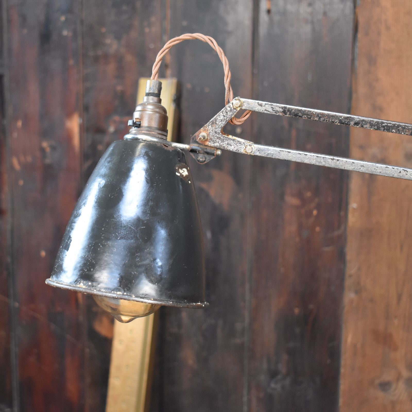 Antique Rare 1930s Model 1208 George Carwardine 4 Spring Large Anglepoise Lamp photo vintage