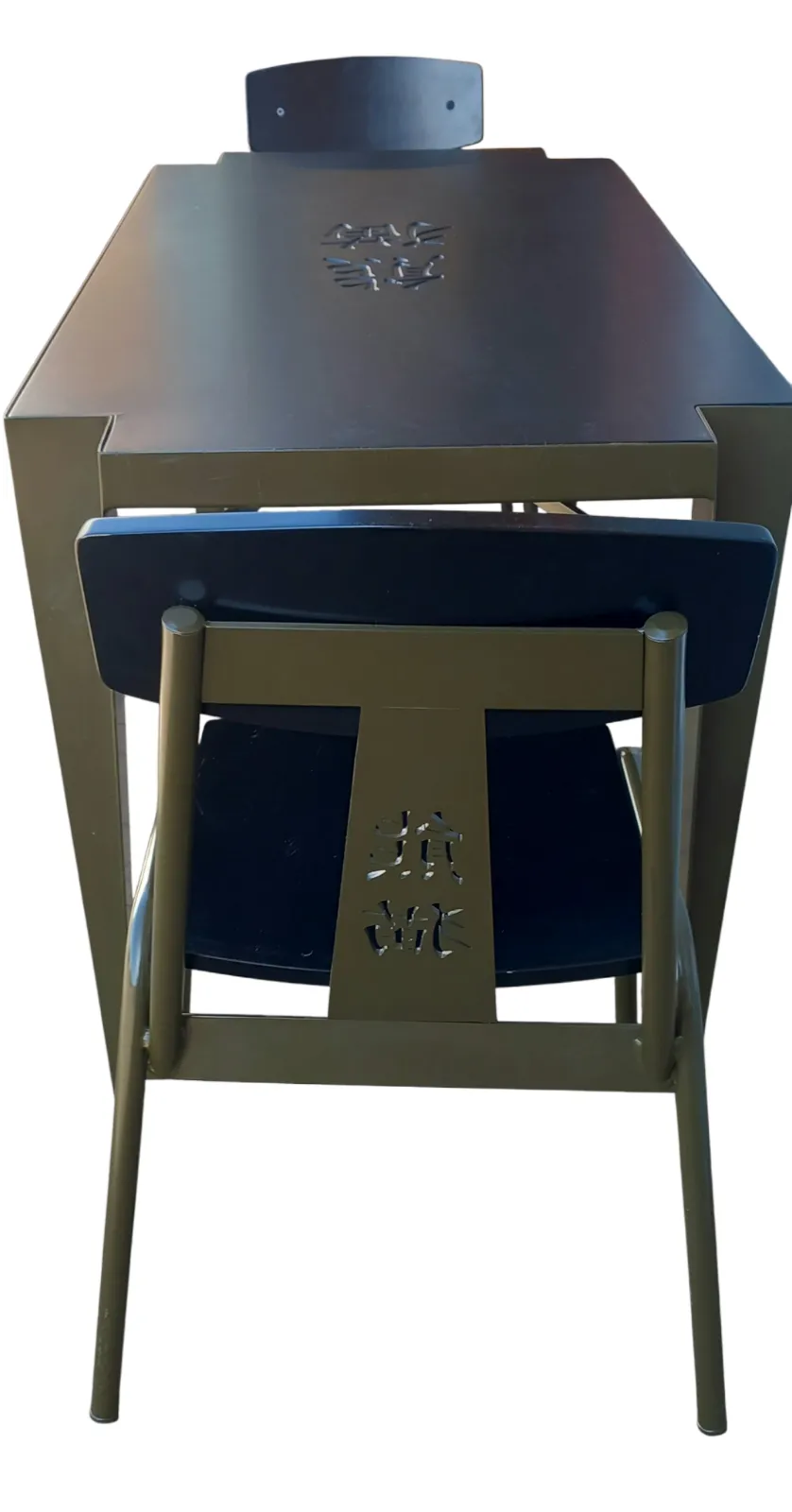 Rare Cravt Original 'Pandasia' Prototype Table & Chairs Set For Ouwehands Zoo, Netherlands. photo buy